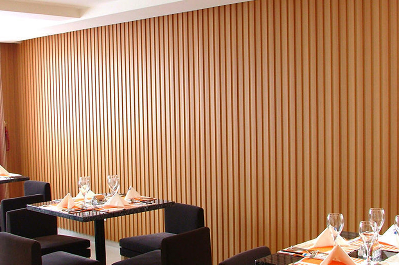 Indoor wood plastic wall panels